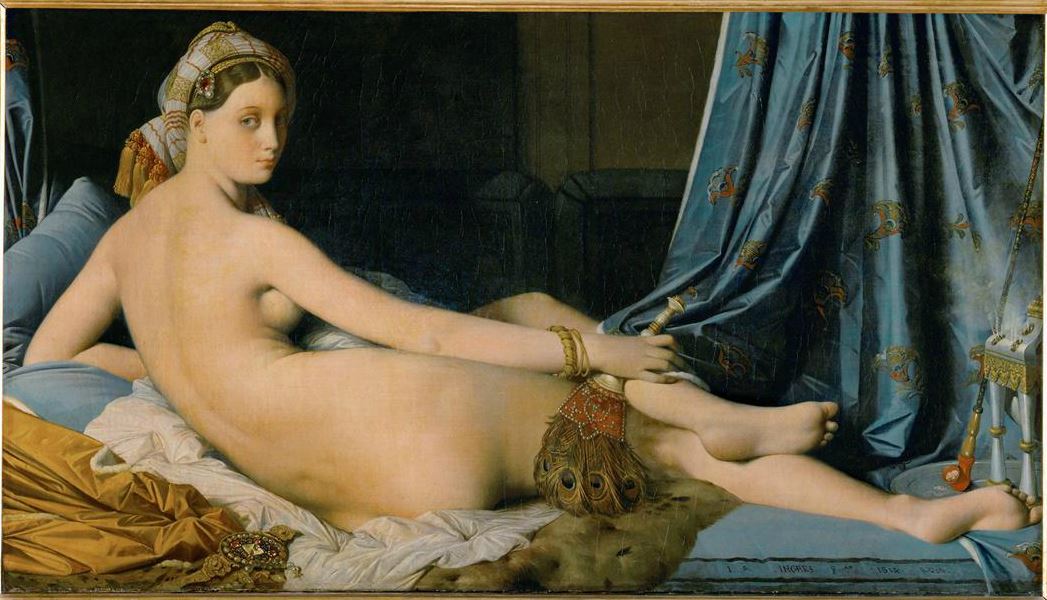 La Grande Odalisque by Ingres