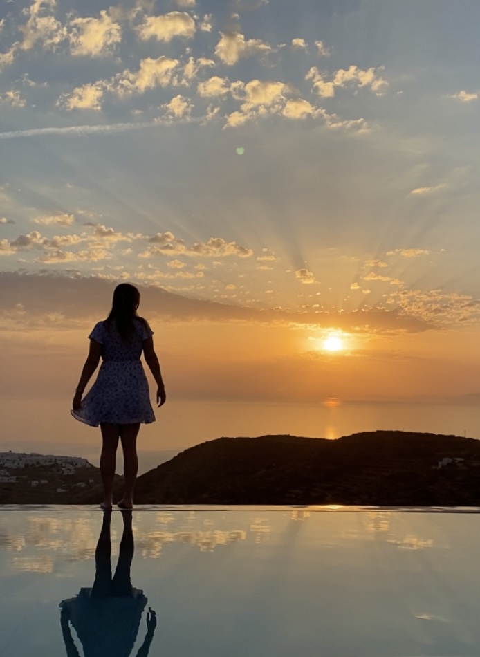 Watching the Sun Rise in Sifnos 