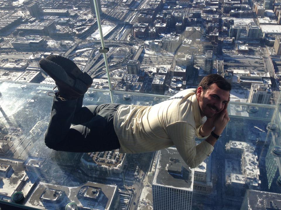 Jake on the Skydeck