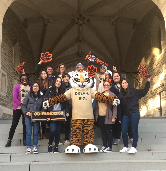 Admission staff on Quest Day