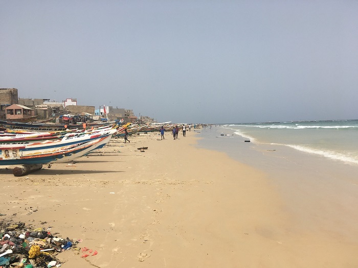 A beach in Senegal