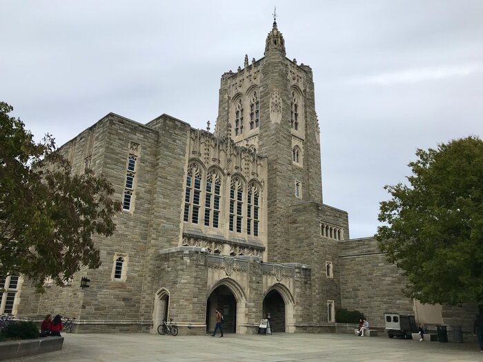 Exterior of Firestone Library