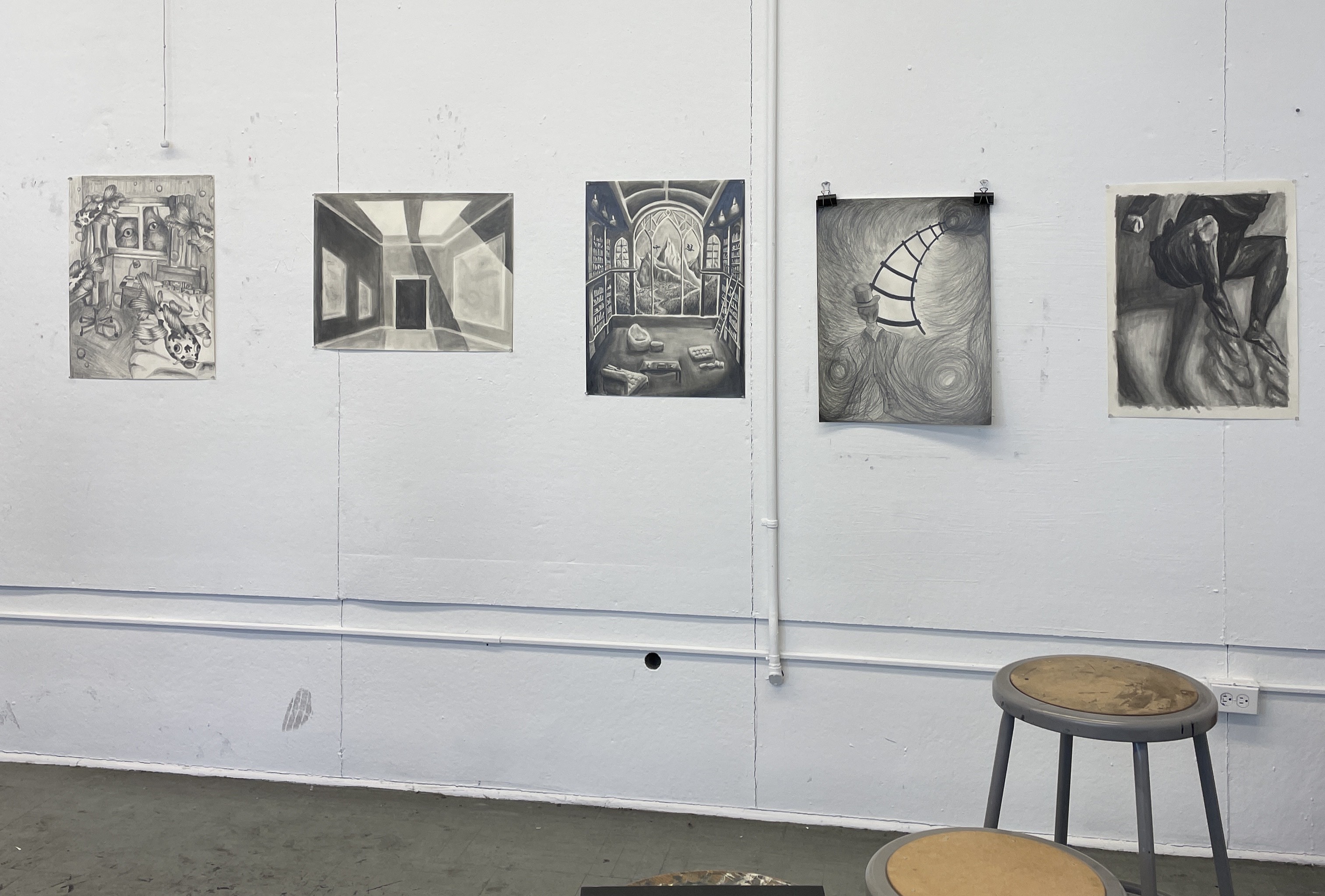 Exhibition of student works