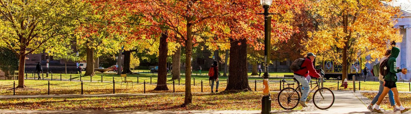 Fall day on campus